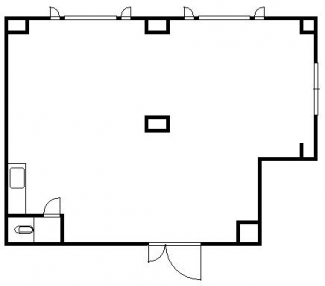 形のきれいなお部屋です！