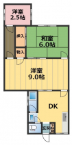 宝塚市御殿山２丁目のアパートの画像