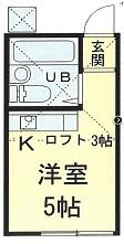 東京都立川市羽衣町１丁目のアパートの画像