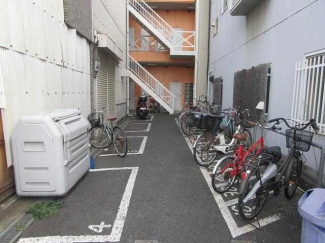 駐輪場・バイク置場です。