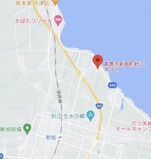 滋賀県高島市新旭町針江の売地の画像