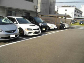 松山市道後北代の駐車場の画像