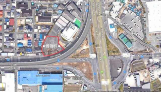 松原市立部５丁目の事業用地の画像