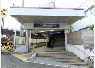 京阪本線　光善寺駅　駅前再開発進行中まで880m