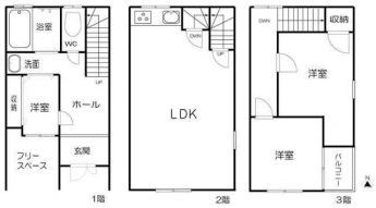 阿倍野区天王寺町南３丁目借家の画像