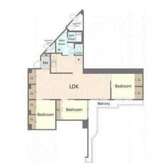 ３ＬＤＫ　間取り図