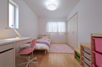 子ども部屋として使える洋室を　２部屋設置。