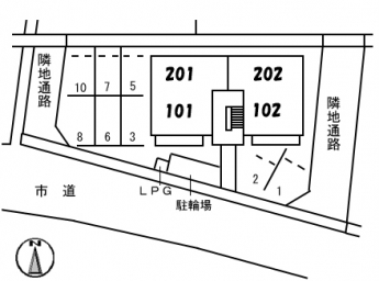 【区画図】 【区画図】