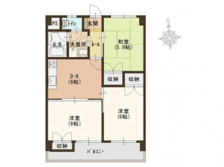 【間取り】 間取図