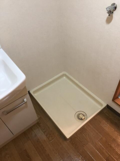 室内洗濯機置き場です。