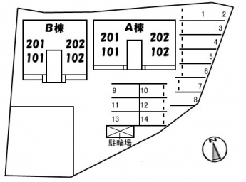 【区画図】 【区画図】