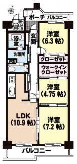 【間取り】 【間取り】