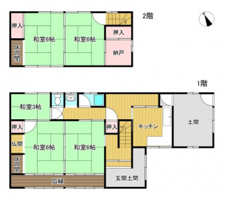 【間取り】 【間取り】