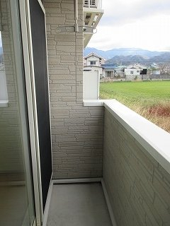 【バルコニー】 陽当たり良好なバルコニーです