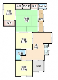 北宇和郡鬼北町大字近永の中古一戸建ての画像