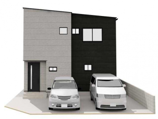 松山市小栗2丁目の新築一戸建ての画像