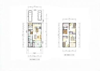 4SLDKの間取り図です