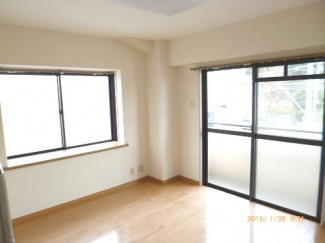 南向きの角部屋、明るいお部屋