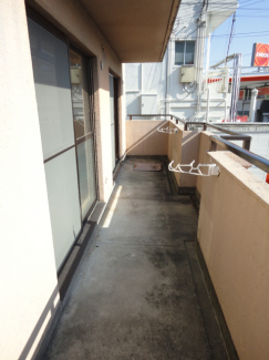 ２面バルコニー！