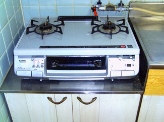 プロパンガス専用コンロ（残置物）