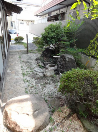 古風なお庭付！