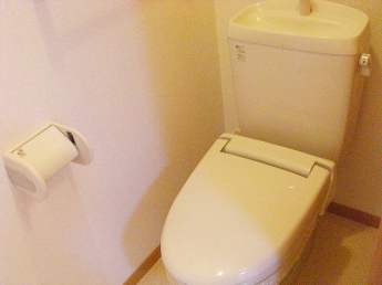 コンパクトで使いやすいトイレです