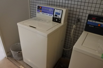 有料ランドリーです。