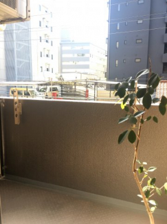 広々としたバルコニー。