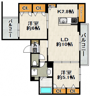 【間取り】
