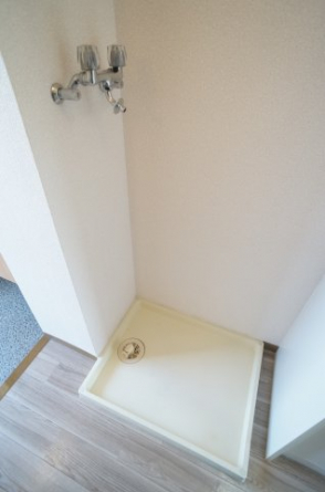 室内洗濯機置き場です