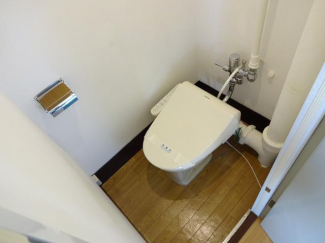 便利な温水便座でキレイさっぱり