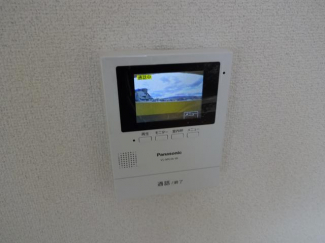 来客が確認できるＴＶモニターホーン付き