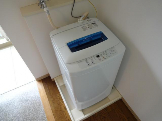 洗濯機付き