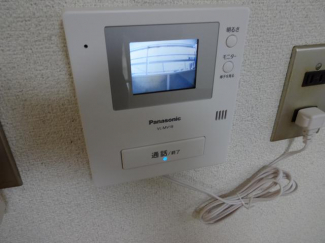ＴＶモニターホンで来客も確認できます