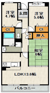【間取り】