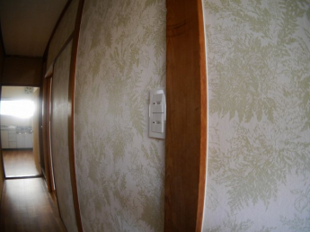 デザインクロス。スイッチパネルは交換済み。