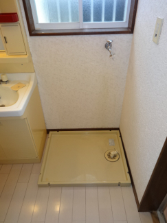 室内洗濯機置場！