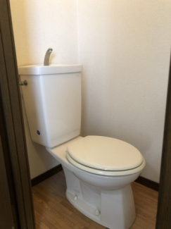 シンプルで清潔なトイレ☆