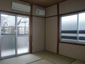 北側から見た和室６帖