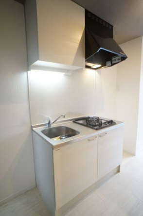 2口コンロのシステムキッチン