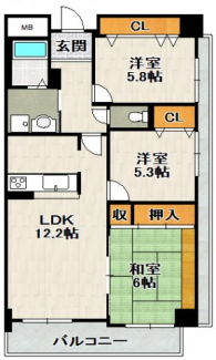 【間取り】