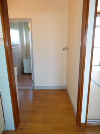 室内洗濯機置場！