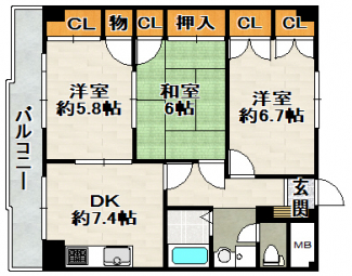 【間取り】