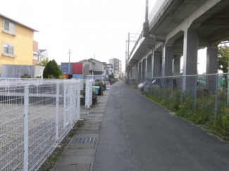 東側接道道路