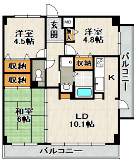 【間取り】