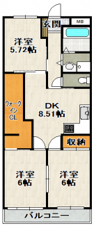 【間取り】