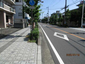 前面道路