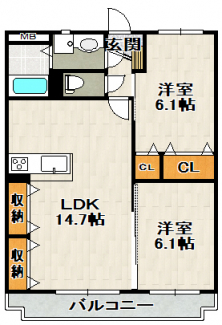 【間取り】