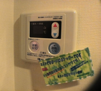 便利：わざわざ外に出なくてもミストサウナから手の届くところでスイッチポン！