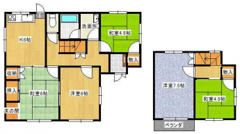 松山市古三津２丁目の中古一戸建ての画像